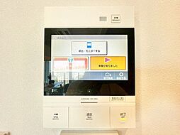 「見える安心」をカタチにしました。誰が来てもわかる様にモニター付きインターホンを設置。