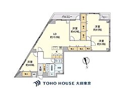 アルト・T 4LDKの間取図画像