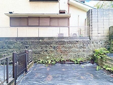 専用庭付きなので、穏やかな時間を過ごせます。