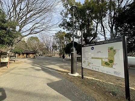 戸山公園 250m