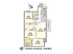 ジュウェル小石川 3LDKの間取図画像