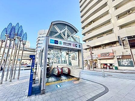 麻布十番駅 450m