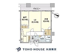 ガレリアグランデ 1SLDKの間取図画像