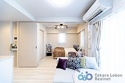 ネベル川口芝CORTE 1LDKのリビング/ダイニング