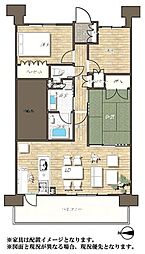 D'グラフォートレイクタウンD館 3LDKの間取図画像