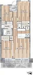 ルネアクアパークスビューフロント豊玉南 3LDKの間取図画像
