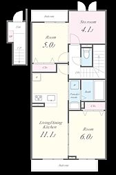 JR香椎線 土井駅 徒歩10分 2階/-
