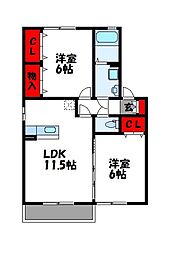 ラーフィア南里C棟 1階