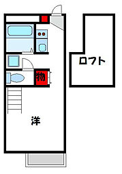 レオパレス空港南 2階