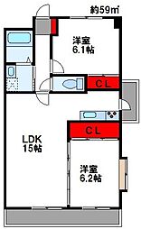 ヴェルモントルラーシュ 2階/518