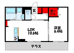 エレガンス仲原西 1階