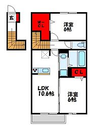 Cozy長者原西　B棟 2階