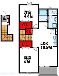 ヴィブァンコリーヌ A棟 2階