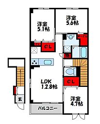 ピアパレット須恵中央 2階