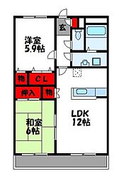 クレセール菜の花 3階