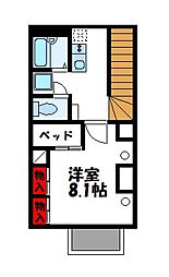 レオパレスマメゾン駅南 2階