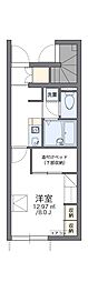 レオパレスアーバンコート 1Kの間取図画像