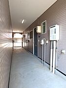 共用廊下の様子です。