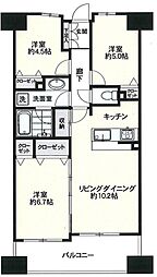 間取図画像 3LDK