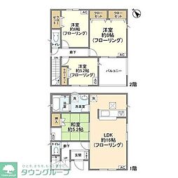 Kolet船橋八木が谷#02 4LDKの間取り