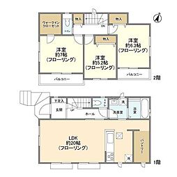Kolet船橋松が丘#08 3LDKの間取り