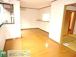 JR常磐線 北松戸駅 徒歩4分の賃貸マンション 1階2LDKのリビング/ダイニング