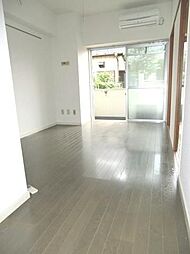 JR常磐線 新松戸駅 徒歩18分の賃貸マンション 4階2DKのリビング/ダイニング