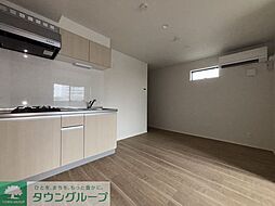 京成本線 八千代台駅 徒歩4分の賃貸アパート 3階1LDKのリビング/ダイニング