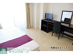 エクセラン松戸II 402 4階1Kのリビング/ダイニング