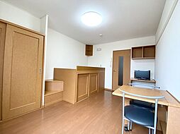 京成本線 公津の杜駅 徒歩18分の賃貸アパート 1階1Kのリビング/ダイニング