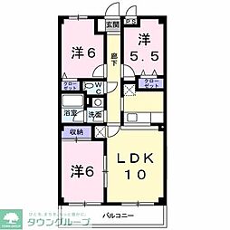 間取図画像 3LDK