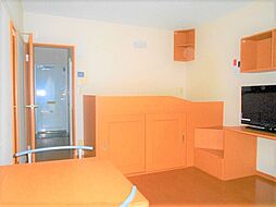 JR常磐線 柏駅 バス25分 ミックスガーデン前下車 徒歩1分の賃貸アパート 1階1Kのリビング/ダイニング