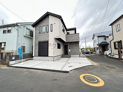 外観：建物完成しました！この機会にぜひ一度ご覧くださいませ！