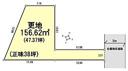 所沢市岩岡町・全1区画　建築条件なし土地　〜約47坪〜