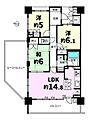 ザ・ライオンズ池田I棟8階4,498万円