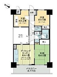 ライオンズマンション十日市場第2 3LDKの間取図画像