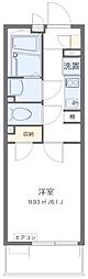 レオネクストシャトーブランカ 1Kの間取図画像