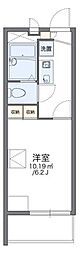 レオパレスラファミーユ 1Kの間取図画像