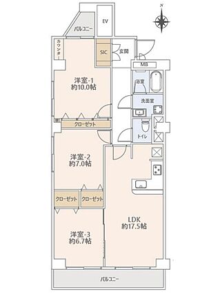 【間取り図】