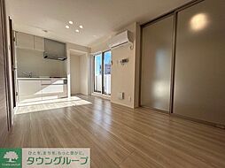 東武東上線 川越駅 徒歩11分の賃貸アパート 3階1LDKのリビング/ダイニング