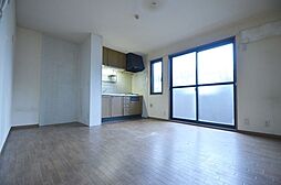 東武東上線 ふじみ野駅 徒歩4分の賃貸アパート 3階2LDKのリビング/ダイニング