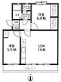 前野台団地3号棟2階11.5万円