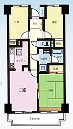 ライオンズガーデン久喜壱番館 3LDKの間取図画像