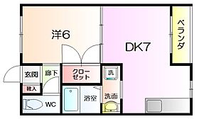 アメニティ昭南  ｜ 大阪府堺市堺区三国ヶ丘御幸通（賃貸マンション1DK・2階・28.89㎡） その2