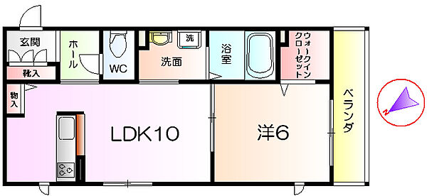 シャーメゾン市之町 ｜大阪府堺市堺区市之町西2丁(賃貸マンション1LDK・1階・40.26㎡)の写真 その2