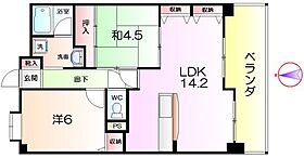 甲耀  ｜ 大阪府堺市堺区北三国ヶ丘町8丁（賃貸マンション2LDK・10階・58.51㎡） その2