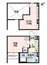 ラ・フォンテ新在家 202 ｜ 大阪府堺市堺区新在家町東4丁45（賃貸アパート1K・2階・20.73㎡） その2