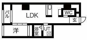 コスモ釣鐘町  ｜ 大阪府大阪市中央区釣鐘町2丁目1-2（賃貸マンション1LDK・2階・37.57㎡） その2