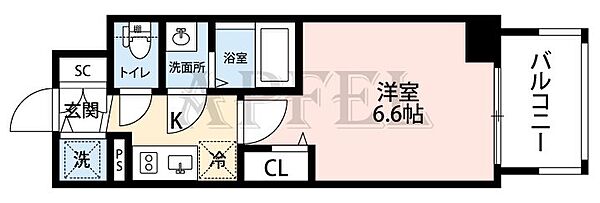 エスリード大阪CENTRAL AVENUE ｜大阪府大阪市東成区神路1丁目(賃貸マンション1K・10階・21.94㎡)の写真 その2