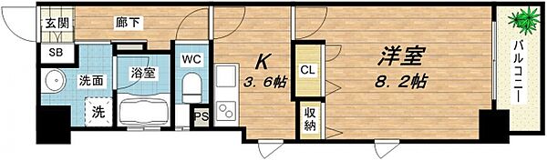 KAISEI大手前 ｜大阪府大阪市中央区大手通1丁目(賃貸マンション1DK・11階・33.34㎡)の写真 その2